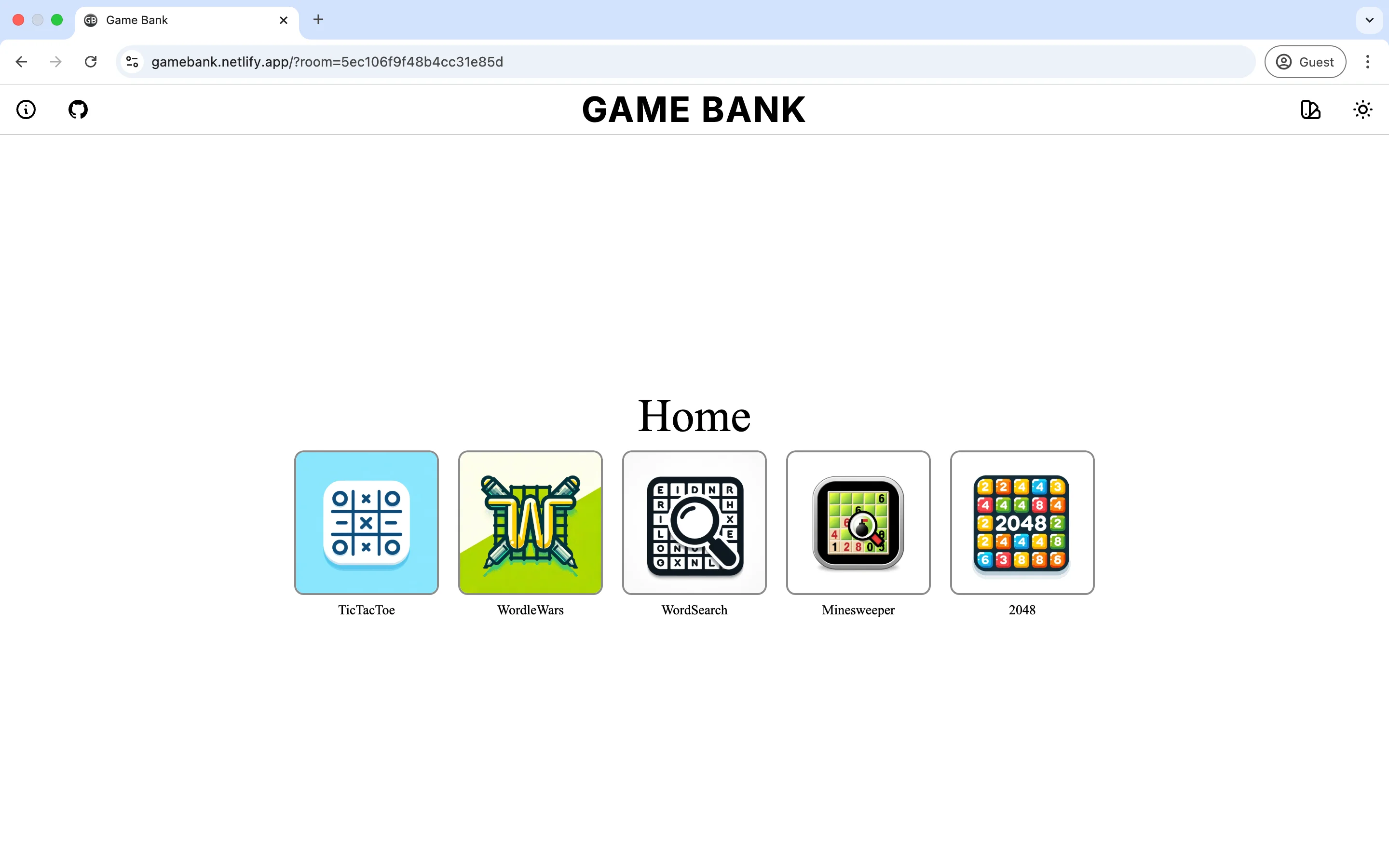 Multiplayer Gamebank Screenshot
